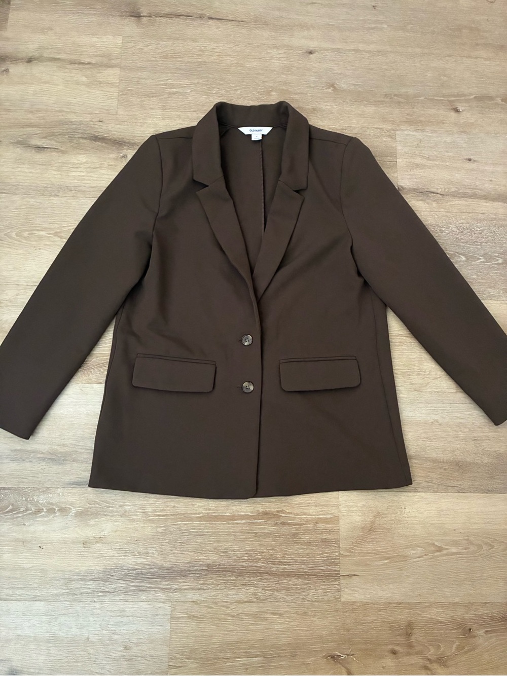 Old Navy Dark Brown Women's Tailored Blazer